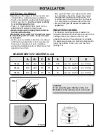 Preview for 19 page of DUDOFF GI-Z0102 Installation And User Instructions Manual