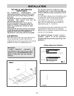 Preview for 20 page of DUDOFF GI-Z0102 Installation And User Instructions Manual