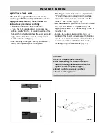 Preview for 21 page of DUDOFF GI-Z0102 Installation And User Instructions Manual