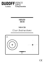 Preview for 1 page of DUDOFF MH-F2B User Instructions