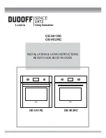 DUDOFF OE-V01RC Installation & User'S Instructions preview