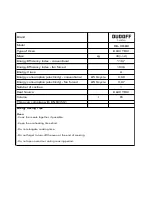 Preview for 32 page of DUDOFF OE-V01RC Installation & User'S Instructions