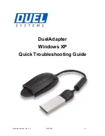 Duel Systems DuelAdapter Quick Troubleshooting Manual предпросмотр