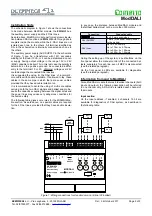 Preview for 2 page of Duemmegi CONTATTO ModDALI Quick Start Manual