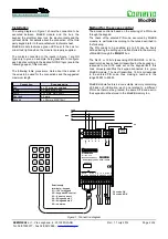 Preview for 2 page of Duemmegi Contatto ModKB Manual