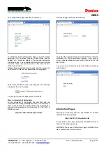 Предварительный просмотр 4 страницы Duemmegi Domino WEBS Manual