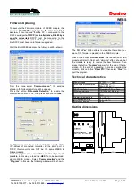 Предварительный просмотр 6 страницы Duemmegi Domino WEBS Manual