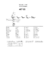 Предварительный просмотр 23 страницы Duerkopp Adler 467-65 Spare Parts