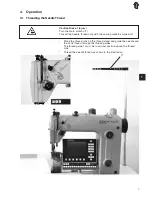 Preview for 4 page of Duerkopp Adler 550-16-26 Operating Instructions Manual