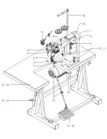 Предварительный просмотр 3 страницы Duerkopp Adler 69-373 Parts List