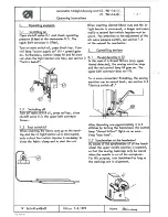 Предварительный просмотр 28 страницы Duerkopp Adler 961-16-1 Operating Instructions Manual