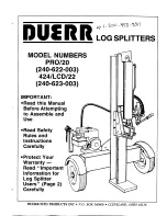 DUERR 240-622-003 Owner'S Manual preview