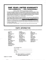 Preview for 20 page of DUERR 240-622-003 Owner'S Manual