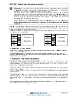 Предварительный просмотр 2 страницы Duevi RX2 AP Instruction Manual