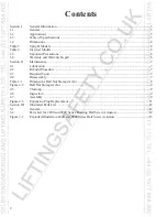 Preview for 2 page of Duff-Norton ADM9821 Installation, Operation And Maintenance Instructions