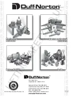 Preview for 8 page of Duff-Norton SK-2389 Installation, Operation & Maintenance Instructions Manual