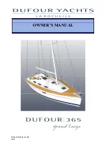 Dufour Yachts 365 Grand Large Owner'S Manual preview