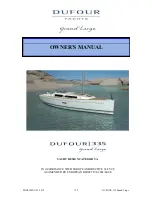 Dufour 335 Grand Large Owner'S Manual preview