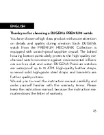 Preview for 23 page of DUGENA Premium EPSILON Instruction Manual