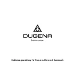 Dugena COCKPIT Instruction Manual предпросмотр