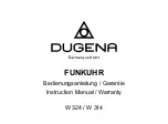 Dugena W 314 Instruction Manual & Warranty preview