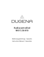 Preview for 1 page of Dugena W 615.56-810 Instruction Manual