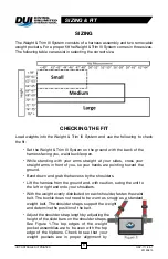 Preview for 7 page of DUI WEIGHT & TRIM III Owner'S Manual