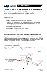 Preview for 16 page of DUI WEIGHT & TRIM III Owner'S Manual