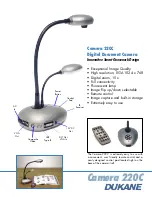 Предварительный просмотр 1 страницы Dukane 220C Specification Sheet