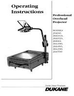 Preview for 1 page of Dukane 28A4000 Operating Instructions Manual