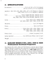 Preview for 6 page of Dukane 28A4000 Operating Instructions Manual