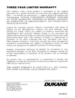 Preview for 12 page of Dukane 28A4000 Operating Instructions Manual