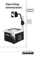 Preview for 1 page of Dukane 28A622A Operating Instructions Manual