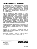 Preview for 12 page of Dukane 28A622A Operating Instructions Manual