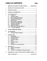 Preview for 3 page of Dukane 28A81C Operating Instructions Manual