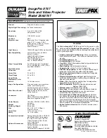 Dukane 28A8747 Specification Sheet preview