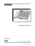 Dukane 4A3076B Operation Manual preview