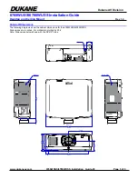 Предварительный просмотр 5 страницы Dukane 6765WUSS Installation Manual