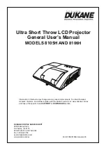 Dukane 8106H User Manual preview