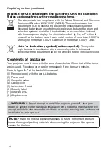 Preview for 4 page of Dukane 8122WI User Manual