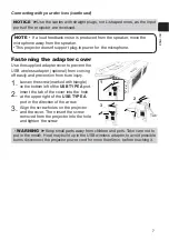 Предварительный просмотр 7 страницы Dukane 8137W User Manual