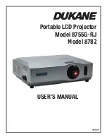 Preview for 1 page of Dukane 8755G-RJ User Manual