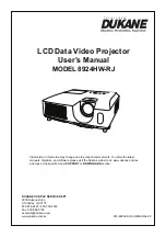 Предварительный просмотр 1 страницы Dukane 8924HW-rj User Manual