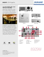 Preview for 3 page of Dukane 8929W Brochure & Specs