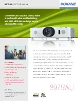 Dukane 8975WU Brochure & Specs preview