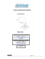Dukane Camera 445 User Manual preview