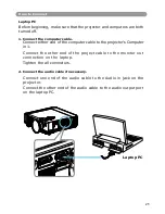 Предварительный просмотр 25 страницы Dukane Digital-Multimedia Projector None Owner'S Manual