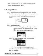 Preview for 32 page of Dukane DVP507 User Manual