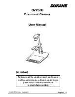 Dukane DVP508 User Manual preview