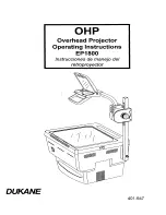 Dukane EP1800 Operating Instructions Manual предпросмотр